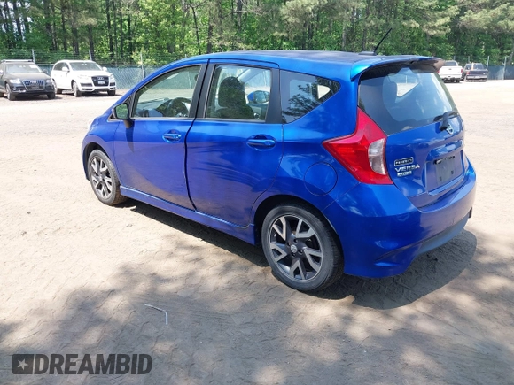 2015 Nissan Note SV with VIN 3N1CE2CP4FL429823, listed as a IAAI auction lot 42176430 with 84,953 mi miles and . Bid and sale history available at DreamBid. Image 3.