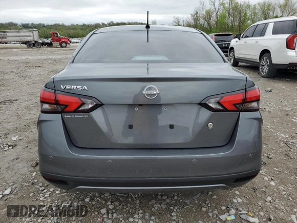 2024 Nissan Versa S with VIN 3N1CN8DV3RL902986, listed as a Copart auction lot 53788045 with 2,333 mi miles and Salvage title. Bid and sale history available at DreamBid. Image 6.