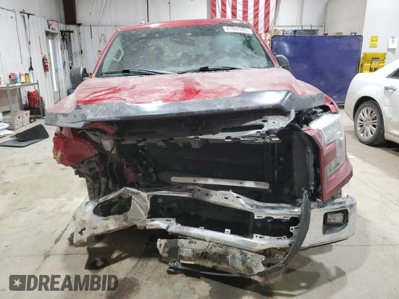 2016 Ford F-150 XLT with VIN 1FTEW1EF6GKD11714, listed as a Copart auction lot 47992265 with 90,462 mi miles and Salvage title. Bid and sale history available at DreamBid. Image 5.
