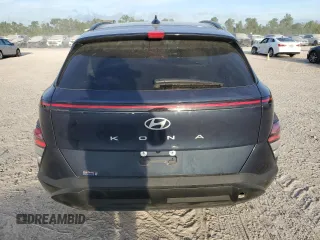 2024 Hyundai Kona SEL with VIN KM8HB3AB4RU046429, listed as a Copart auction lot 67695904 with 9,300 mi miles and Salvage Title. Bid and sale history available at carsss.com. Image 6.