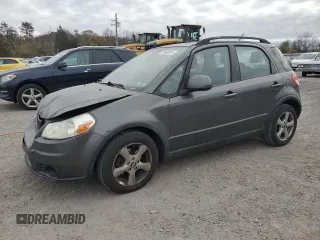 2010 Suzuki SX4 with VIN JS2YB5A30A6302234, listed as a Copart auction lot 79950814 with 167,844 mi miles and Salvage Title. Bid and sale history available at carsss.com. Image 1.