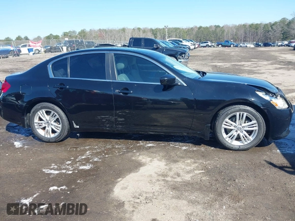 2013 Infiniti G37 Sedan Journey with VIN JN1CV6AP2DM723931, listed as a IAAI auction lot 41741884 with 112,082 mi miles. Bid and sale history available at carsss.com. Image 13.