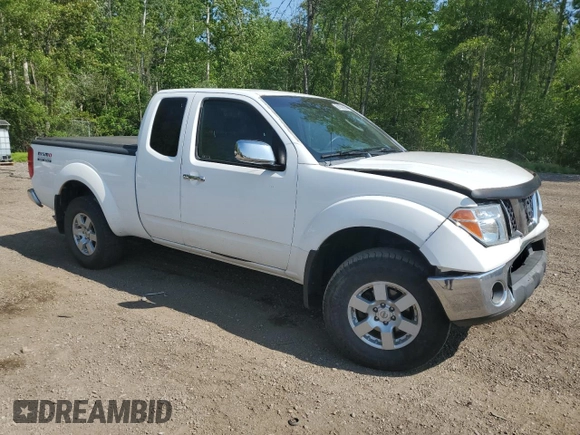 2005 Nissan Frontier LE with VIN 1N6AD06W85C463866, listed as a Copart auction lot 61328535 with 281,028 mi miles and Salvage title. Bid and sale history available at DreamBid. Image 4.