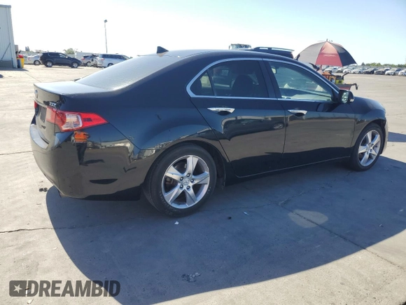 2011 Acura TSX with VIN JH4CU2F66BC018463, listed as a Copart auction lot 61601255 with 159,037 mi miles and Salvage title. Bid and sale history available at DreamBid. Image 3.