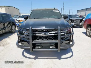 2023 Chevrolet Tahoe Commercial with VIN 1GNSCLEDXPR447042, listed as a Copart auction lot 52399275 with 22,205 mi miles and Salvage title. Bid and sale history available at DreamBid. Image 5.