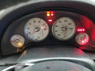 2005 Acura RSX with VIN JH4DC54815S006101, listed as a Copart auction lot 43163545 with 155,070 mi miles and Salvage title. Bid and sale history available at DreamBid. Image 8.