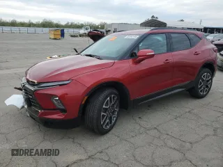 2024 Chevrolet Blazer RS with VIN 3GNKBERS5RS187284, listed as a Copart auction lot 85164194 with 5,694 mi miles and Salvage Title. Bid and sale history available at carsss.com. Image 1.