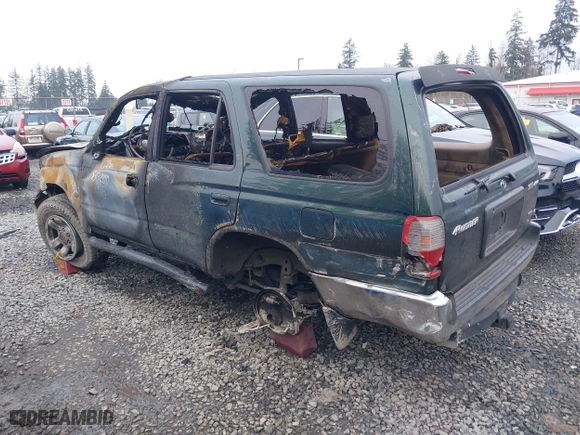 1999 Toyota 4Runner SR5 with VIN JT3HN86R7X0213373, listed as a IAAI auction lot 41328721 with 1 mi miles. Bid and sale history available at carsss.com. Image 3.