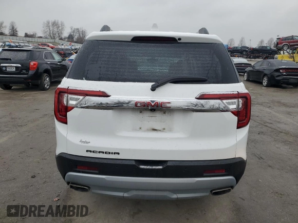 2020 GMC Acadia SLE with VIN 1GKKNKLS4LZ112162, listed as a Copart auction lot 45113015 with 95,172 mi miles and Salvage Title. Bid and sale history available at carsss.com. Image 6.