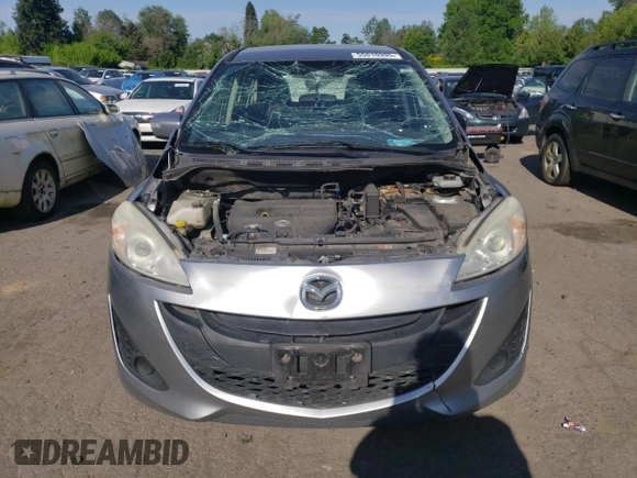 2014 Mazda 5 Sport with VIN JM1CW2BLXE0168024, listed as a Copart auction lot 55010995 with 204,562 mi miles and Salvage title. Bid and sale history available at DreamBid. Image 5.