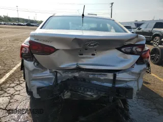 2018 Hyundai Accent SEL with VIN 3KPC24A3XJE020935, listed as a Copart auction lot 71097624 with 143,019 mi miles and Clean Title. Bid and sale history available at carsss.com. Image 6.