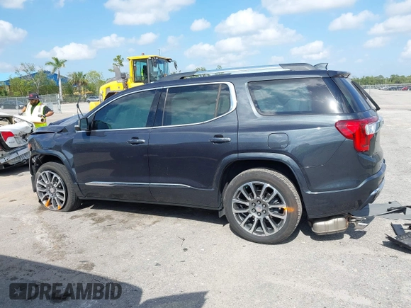 2021 GMC Acadia Denali with VIN 1GKKNPLS1MZ224156, listed as a IAAI auction lot 42105103 with 52,353 mi miles and . Bid and sale history available at carsss.com. Image 15.