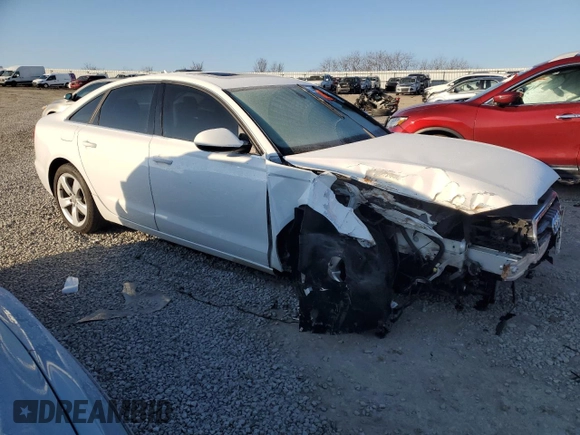 2012 Audi A6 3.0T Premium Plus with VIN WAUGGAFC8CN054409, listed as a Copart auction lot 42259365 with 165,115 mi miles and Salvage Title. Bid and sale history available at carsss.com. Image 4.