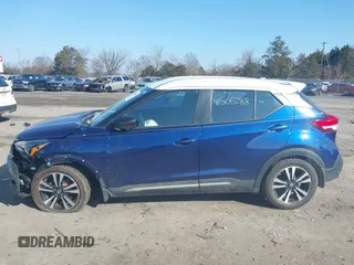 2018 Nissan Kicks SV with VIN 3N1CP5CUXJL525112, listed as a IAAI auction lot 41505288 with 50,019 mi miles and . Bid and sale history available at DreamBid. Image 14.