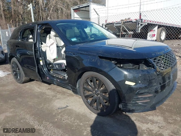 2020 Land Rover Range Rover Velar R-Dynamic S with VIN SALYK2FV7LA249589, listed as a IAAI auction lot 41711583 with 36,754 mi miles. Bid and sale history available at carsss.com. Image 1.