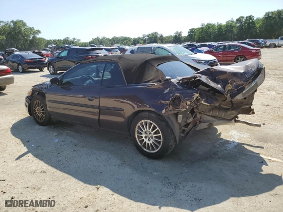 2004 Chrysler Sebring LXi with VIN 1C3EL55RX4N311322, listed as a Copart auction lot 52550465 with 134,947 mi miles and Salvage Title. Bid and sale history available at carsss.com. Image 2.