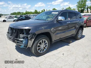 2014 Jeep Grand Cherokee Limited z VIN 1C4RJFBG5EC135501, wystawiony jako Copart lot #57359115 z przebiegiem 146 448 mil mil oraz Czysty tytuł • Clean title. Historia ofert i sprzedaży dostępna na DreamBid. Obrazek 1.