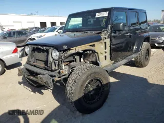 2018 Jeep Wrangler JK Unlimited Sahara with VIN 1C4BJWEG7JL913580, listed as a Copart auction lot 82913314 with 89,079 mi miles and Salvage Title. Bid and sale history available at carsss.com. Image 1.
