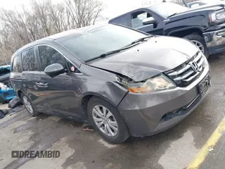 2015 Honda Odyssey EX with VIN 5FNRL5H44FB116511, listed as a IAAI auction lot 41843349 with 174,051 mi miles. Bid and sale history available at carsss.com. Image 1.