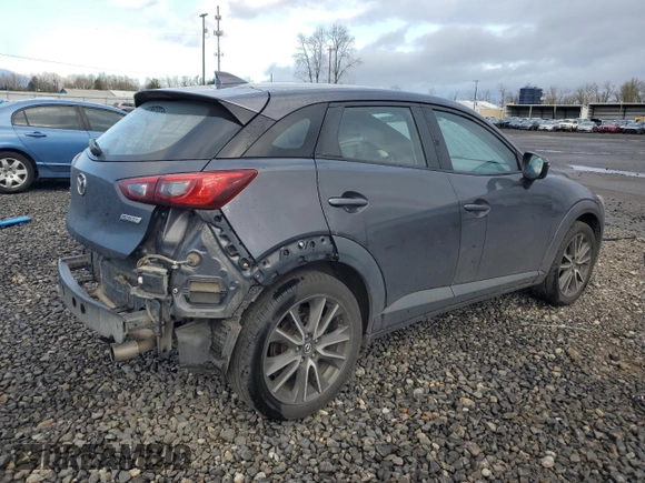 2017 Mazda CX-3 Touring with VIN JM1DKFC74H0176455, listed as a Copart auction lot 48825935 with 90,486 mi miles and Salvage Title. Bid and sale history available at carsss.com. Image 3.