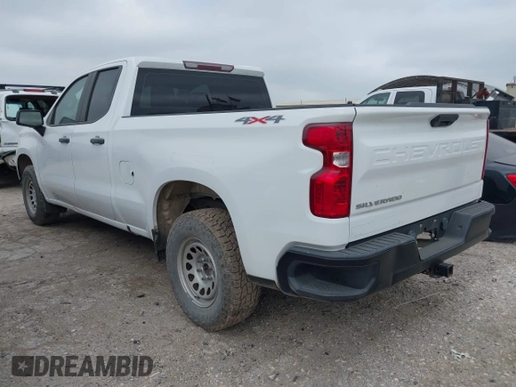 2020 Chevrolet Silverado 1500 Work Truck with VIN 1GCRYAEF8LZ177155, listed as a IAAI auction lot 42223021 with 41,381 mi miles and . Bid and sale history available at DreamBid. Image 3.