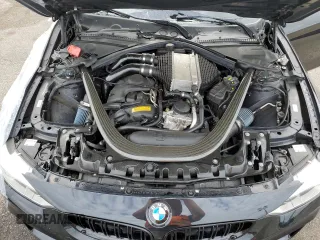 2015 BMW M4 with VIN WBS3R9C59FK330840, listed as a Copart auction lot 58437333 with 0 mi miles. Bid and sale history available at carsss.com. Image 12.