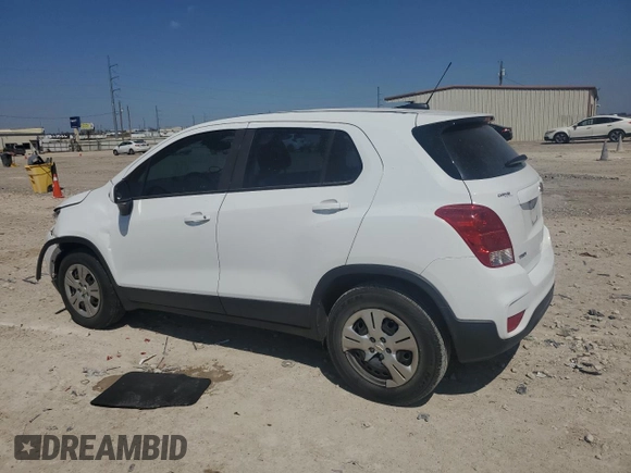 2018 Chevrolet Trax LS with VIN KL7CJKSB0JB723239, listed as a Copart auction lot 48797305 with 114,653 mi miles and Salvage Title. Bid and sale history available at carsss.com. Image 2.