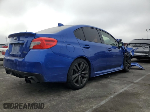 2017 Subaru WRX Limited with VIN JF1VA1J6XH9815475, listed as a Copart auction lot 50603045 with 56,608 mi miles and Salvage Title. Bid and sale history available at carsss.com. Image 3.