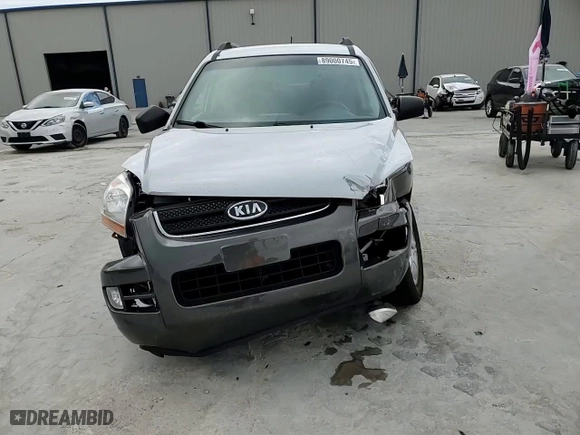 2006 Kia Sportage LX with VIN KNDJF723267292723, listed as a Copart auction lot 89000745 with 107,164 mi miles and Salvage Title. Bid and sale history available at carsss.com. Image 12.