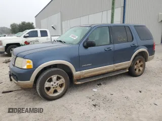 2005 Ford Explorer Eddie Bauer z VIN 1FMZU64K25UB17620, wystawiony jako Copart lot #86406024 z przebiegiem 168 703 mil mil oraz Szkoda całkowita • Salvage title. Historia ofert i sprzedaży dostępna na DreamBid. Obrazek 1.