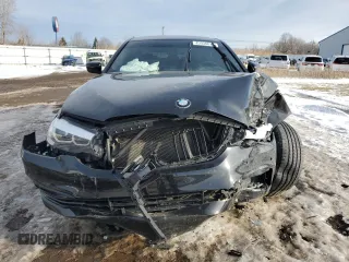 2017 BMW 5 Series 530i xDrive with VIN WBAJA7C39HG905000, listed as a Copart auction lot 45930815 with 66,204 mi miles and Salvage Title. Bid and sale history available at carsss.com. Image 5.