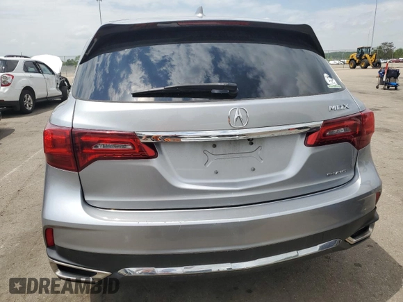 2019 Acura MDX with VIN 5J8YD4H30KL022547, listed as a Copart auction lot 57061635 with 76,502 mi miles and Salvage title. Bid and sale history available at DreamBid. Image 6.