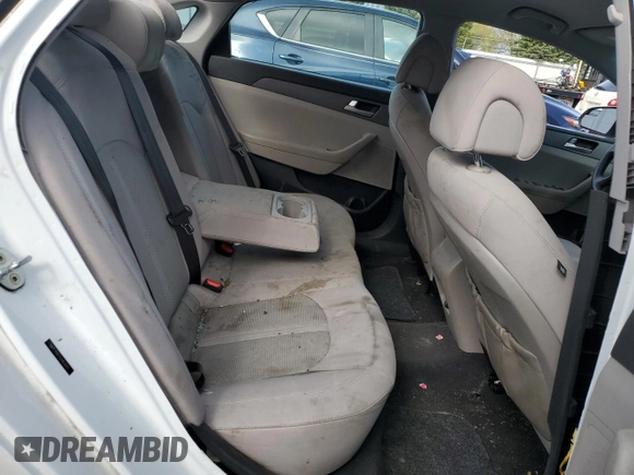 2016 Hyundai Sonata SE with VIN 5NPE24AF5GH403642, listed as a Copart auction lot 55575015 with 147,462 mi miles and Salvage Title. Bid and sale history available at carsss.com. Image 10.