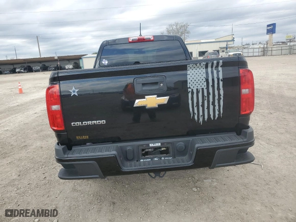 2020 Chevrolet Colorado 2WD Work Truck with VIN 1GCHSBEA0L1239119, listed as a Copart auction lot 85988804 with 38,038 mi miles and Salvage Title. Bid and sale history available at carsss.com. Image 6.
