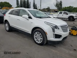 2018 Cadillac XT5 FWD with VIN 1GYKNARSXJZ128533, listed as a Copart auction lot 61587745 with Not provided miles and Non repairable. Bid and sale history available at DreamBid. Image 4.