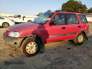 2001 Honda CR-V LX with VIN JHLRD174X1S014815, listed as a Copart auction lot 75460654 with 221,392 mi miles and Salvage Title. Bid and sale history available at carsss.com. Image 1.