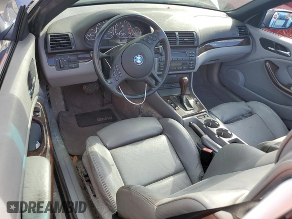 2003 BMW 3 Series 330Ci with VIN WBABS53443JU98486, listed as a Copart auction lot 75103384 with 0 mi miles and Salvage Title. Bid and sale history available at carsss.com. Image 8.