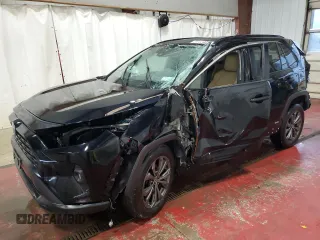 2023 Toyota RAV4 Hybrid XLE Premium with VIN 4T3B6RFV4PU121604, listed as a Copart auction lot 49998145 with 52,573 mi miles and Salvage Title. Bid and sale history available at carsss.com. Image 1.