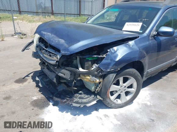 2013 Subaru Outback Premium with VIN 4S4BRBHCXD3268465, listed as a IAAI auction lot 42559125 with 122,768 mi miles and . Bid and sale history available at DreamBid. Image 6.