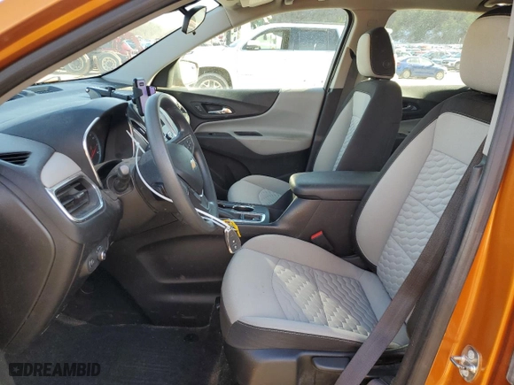 2019 Chevrolet Equinox LS with VIN 2GNAXHEV8K6108774, listed as a Copart auction lot 46528695 with 76,128 mi miles and Salvage Title. Bid and sale history available at carsss.com. Image 7.