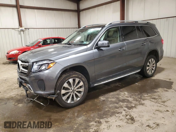 2018 Mercedes-Benz GLS 450 with VIN 4JGDF6EE5JB075219, listed as a Copart auction lot 37605124 with 84,914 mi miles and . Bid and sale history available at DreamBid. Image 1.
