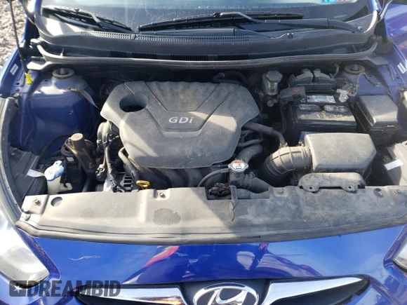 2012 Hyundai Accent SE with VIN KMHCU5AEXCU025845, listed as a Copart auction lot 86557364 with 117,262 mi miles and Salvage Title. Bid and sale history available at carsss.com. Image 11.