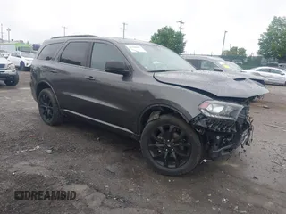 2019 Dodge Durango GT Plus z VIN 1C4RDJDG8KC740759, wystawiony jako IAAI lot #42230637 z przebiegiem Nie podano mil oraz . Historia ofert i sprzedaży dostępna na DreamBid. Obrazek 1.