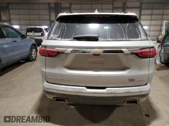 2022 Chevrolet Traverse Premier z VIN 1GNEVKKW7NJ157876, wystawiony jako Copart lot #88683885 z przebiegiem 28 459 mil mil oraz Szkoda całkowita • Salvage title. Historia ofert i sprzedaży dostępna na DreamBid. Obrazek 6.