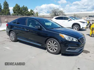 2016 Hyundai Sonata Sport with VIN 5NPE34AF8GH379592, listed as a IAAI auction lot 41964780 with 117,907 mi miles and . Bid and sale history available at DreamBid. Image 1.