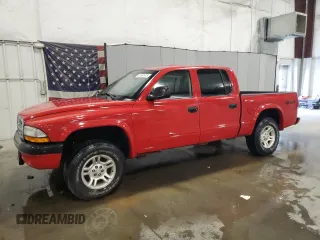 2004 Dodge Dakota Sport z VIN 1D7HG38N84S595387, wystawiony jako Copart lot #60861915 z przebiegiem 81 633 mil mil oraz Czysty tytuł • Clean title. Historia ofert i sprzedaży dostępna na DreamBid. Obrazek 1.