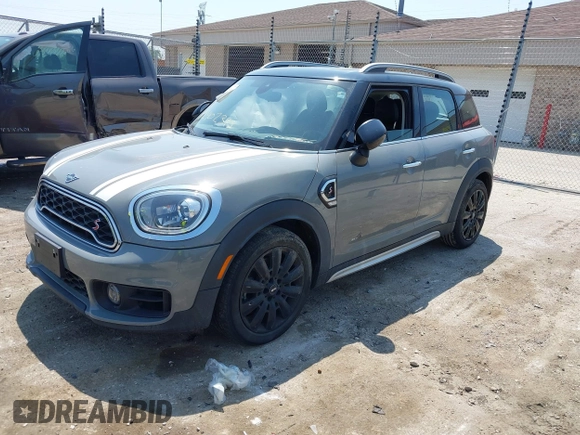 2020 MINI Countryman Cooper S with VIN WMZYX1C08L3L66257, listed as a IAAI auction lot 42402345 with 28,609 mi miles and . Bid and sale history available at DreamBid. Image 17.