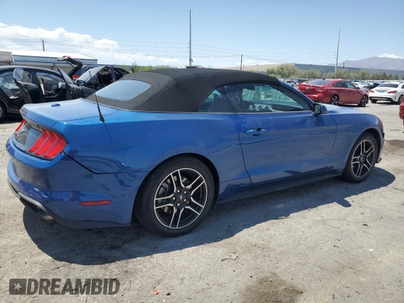 2022 Ford Mustang EcoBoost with VIN 1FATP8UH1N5125662, listed as a Copart auction lot 60558445 with 43,781 mi miles and Salvage title. Bid and sale history available at DreamBid. Image 3.