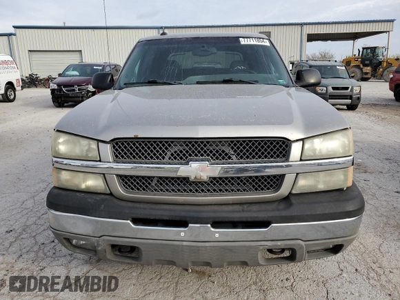 2003 Chevrolet Avalanche with VIN 3GNEK13T23G252867, listed as a Copart auction lot 77711854 with 94,320 mi miles and Clean Title. Bid and sale history available at carsss.com. Image 5.