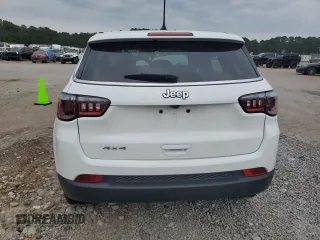 2025 Jeep Compass Sport with VIN 3C4NJDAN6ST505776, listed as a Copart auction lot 57025185 with 9,180 mi miles and Salvage title. Bid and sale history available at DreamBid. Image 6.